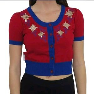 S M L We Love Fine Captain Marvel Vintage Cardigan